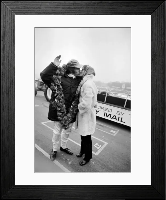 Framed Print : Champion of Champions... Jackie Stewart won the Race of Champions Framed Print : Champion of Champions... Jackie Stewart won the Race of Champions