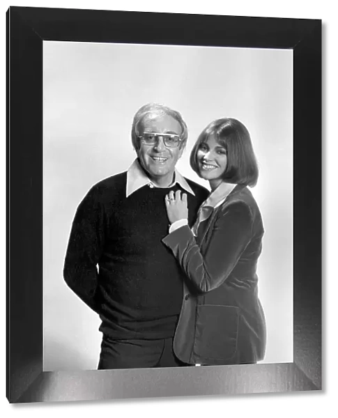 Peter Sellers and Lynn Frederick. December 1976 S76-7359-001