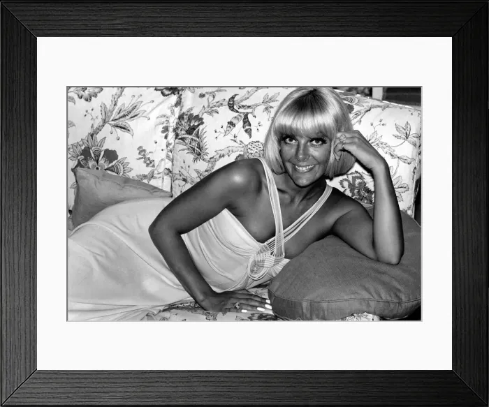 Framed Print : Actress Aimi Macdonald. July 1975 S75-3730 Framed Print : Actress Aimi Macdonald. July 1975 S75-3730