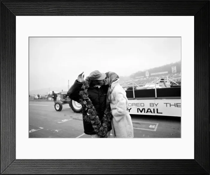 Framed Print : Champion of Champions... Jackie Stewart won the Race of Champions