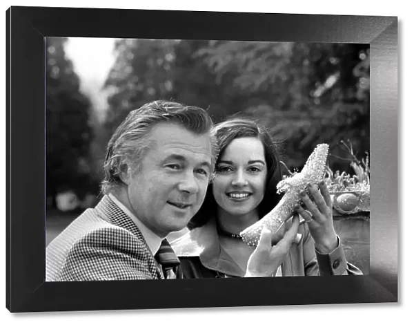 Actress: Gemma Craven and with Brian Forbes. April 1975 S75-1756-001