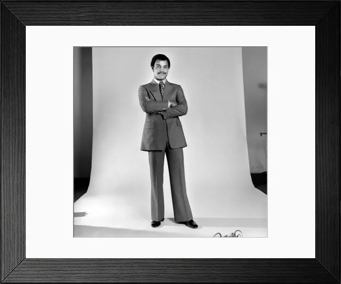 Framed Print : Boxer: John Conteh. November 1974 S74-6746-002 Framed Print : Boxer: John Conteh. November 1974 S74-6746-002