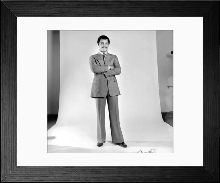 Framed Print : Boxer: John Conteh. November 1974 S74-6746-003