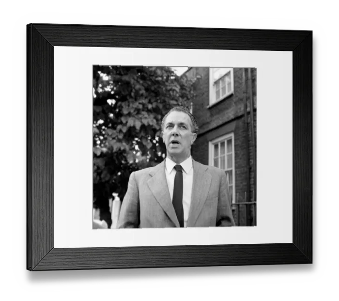 Framed Print : Sir Keith Joseph. Conservative MP. October 1974 S74-6229-001