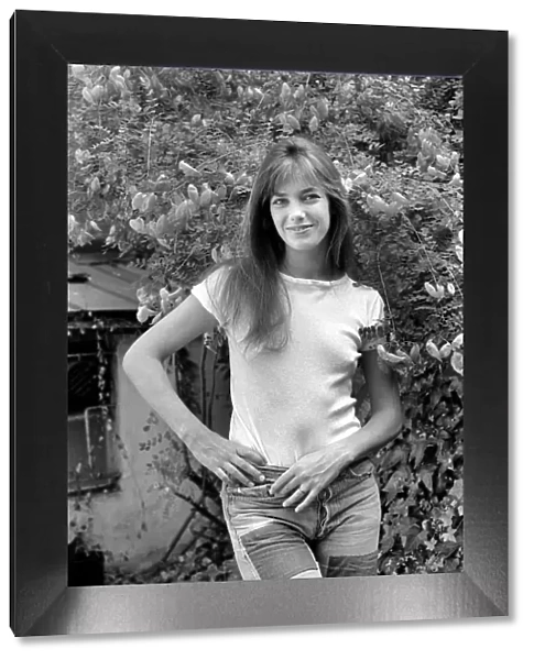 Actress: Jane Birkin. August 1974 S74-5031