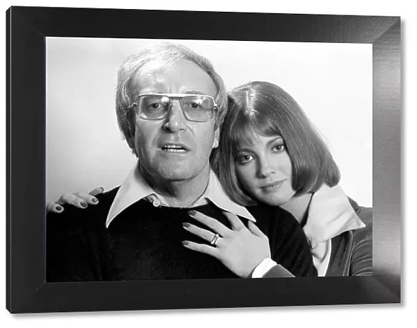 Peter Sellers and Lynn Frederick. December 1976 S76-7359-002