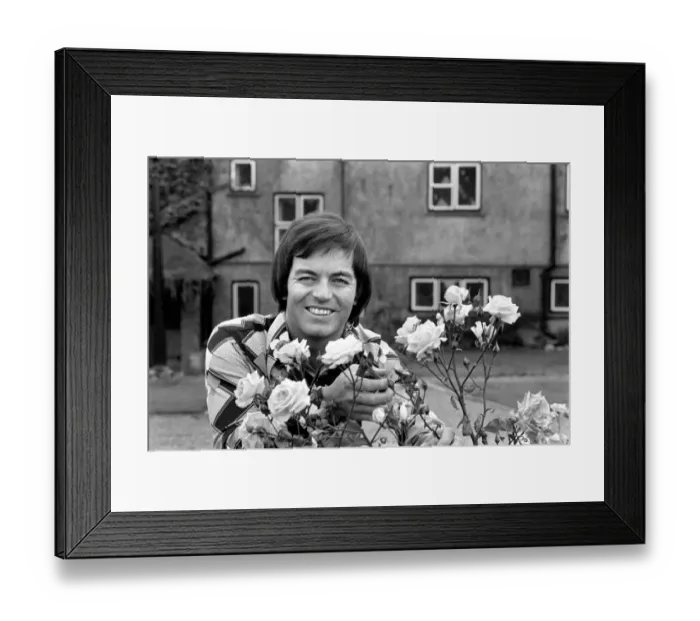 Framed Print : Disc Jockey: Tony Blackburn seen here at home. S74-5269-002 Framed Print : Disc Jockey: Tony Blackburn seen here at home. S74-5269-002