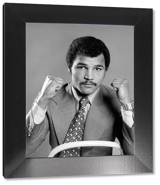 Boxer: John Conteh. November 1974 S74-6746-001