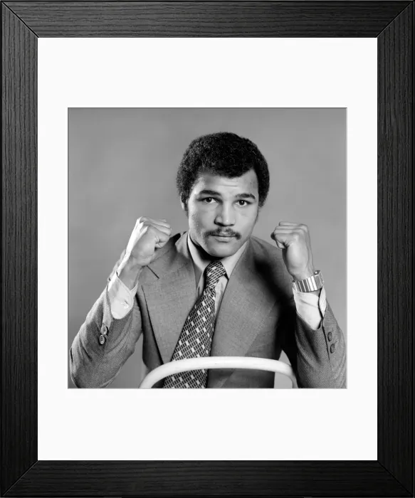 Framed Print : Boxer: John Conteh. November 1974 S74-6746-001 Framed Print : Boxer: John Conteh. November 1974 S74-6746-001