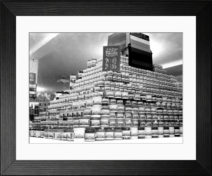 Framed Print : Alfieri. Bentalls Paints. March 1934 Framed Print : Alfieri. Bentalls Paints. March 1934