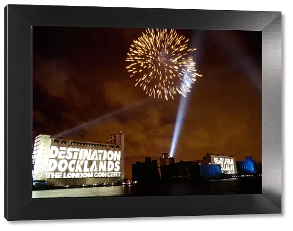 Destination Docklands Concert October 1988 Fireworks