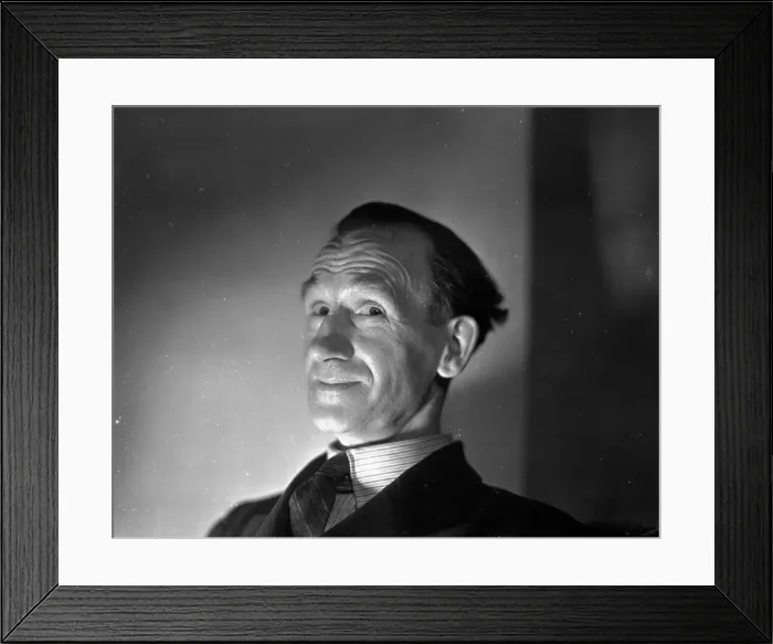 Framed Print : Portrait of unknown Man. 20th November 1932 Framed Print : Portrait of unknown Man. 20th November 1932