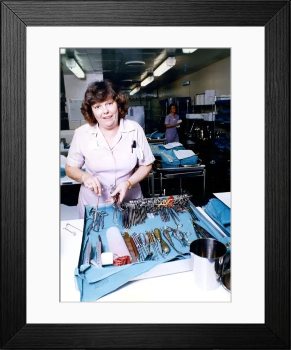 Framed Print : The Hospital Sterilisation and Disinfection Unit (HSDU) at Walsgrave hospital, Coventry Framed Print : The Hospital Sterilisation and Disinfection Unit (HSDU) at Walsgrave hospital, Coventry