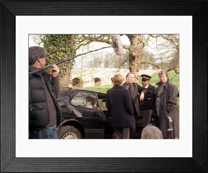 Framed Print : On location near the National Agricultural Centre, Stoneleigh