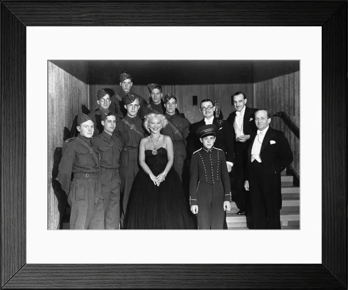 Framed Print : Alfieri. Frances Day at The Odeon, Kingston. October 2nd 1940 Framed Print : Alfieri. Frances Day at The Odeon, Kingston. October 2nd 1940