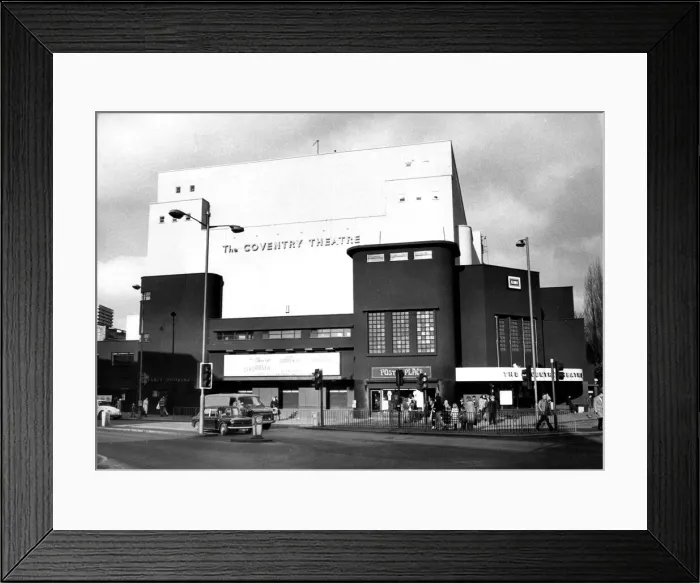 Framed Print : The Coventry Theatre, Hales Street, Coventry. 26th January 1980
