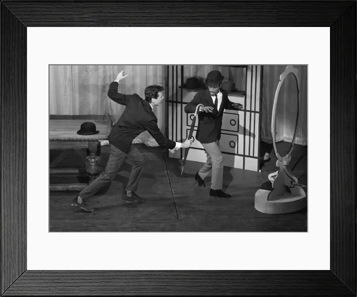 Framed Print : Lionel Blair and Sammy Davis Jnr. rehearsing for The Royal Variety Show Framed Print : Lionel Blair and Sammy Davis Jnr. rehearsing for The Royal Variety Show