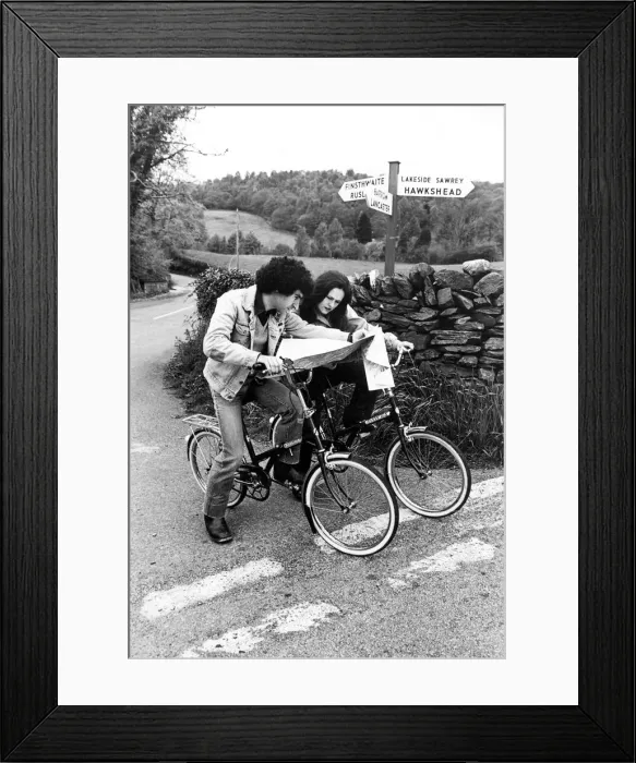 Framed Print : Which way home? Find you sense of adventure on a cycling holiday away from it all