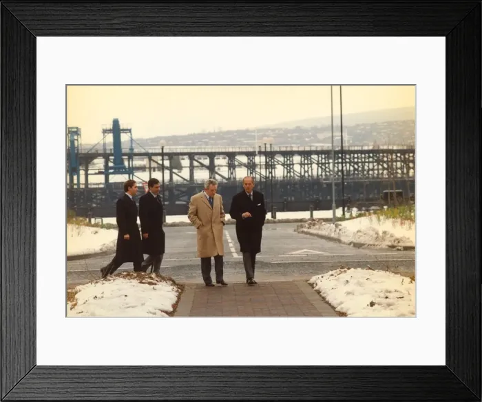 Framed Print : Prince Philip, Duke of Edinburgh, during his visit to Newcastle Business Park 15th Framed Print : Prince Philip, Duke of Edinburgh, during his visit to Newcastle Business Park 15th