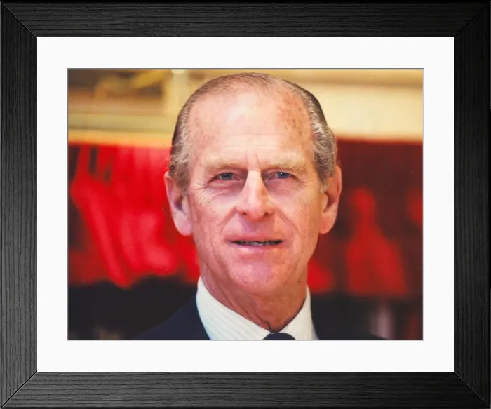 Framed Print : Prince Philip, Duke of Edinburgh, opens the new ONWA factory at South Shields Framed Print : Prince Philip, Duke of Edinburgh, opens the new ONWA factory at South Shields