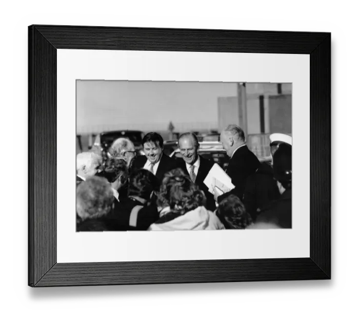 Framed Print : Prince Philip, Duke of Edinburgh, visits Blyth Yacht Club in Northumberland 12th Framed Print : Prince Philip, Duke of Edinburgh, visits Blyth Yacht Club in Northumberland 12th