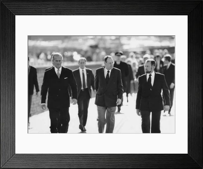 Framed Print : Prince Philip, Duke of Edinburgh, visits Blyth Yacht Club in Northumberland 12th Framed Print : Prince Philip, Duke of Edinburgh, visits Blyth Yacht Club in Northumberland 12th