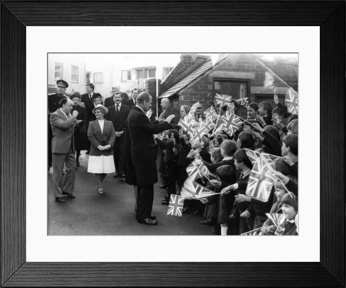 Framed Print : Prince Philip, Duke of Edinburgh, visits St Cuthberts Boys club Framed Print : Prince Philip, Duke of Edinburgh, visits St Cuthberts Boys club