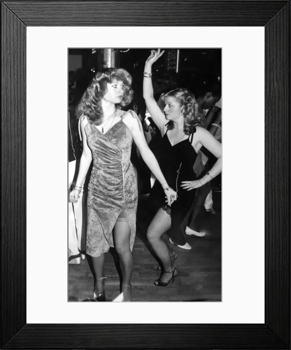 Framed Print : Women dancing 24 / 05 / 1981 Framed Print : Women dancing 24 / 05 / 1981