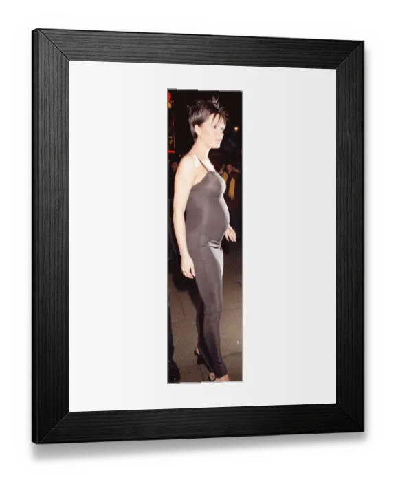 Framed Print : A pregnant Victoria Adams aka Posh Spice of the Spice Girls at the 77th Royal Variety Framed Print : A pregnant Victoria Adams aka Posh Spice of the Spice Girls at the 77th Royal Variety