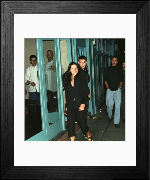 Framed Print : Melanie Chisholm aka Mel C in pop group September 1998 the Spice Girls leaving the Mango Framed Print : Melanie Chisholm aka Mel C in pop group September 1998 the Spice Girls leaving the Mango