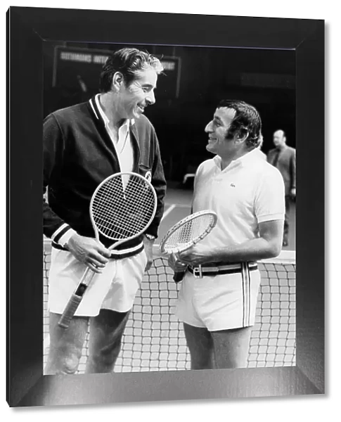 Tony Bennett with Pancho Gonzeles January 1972