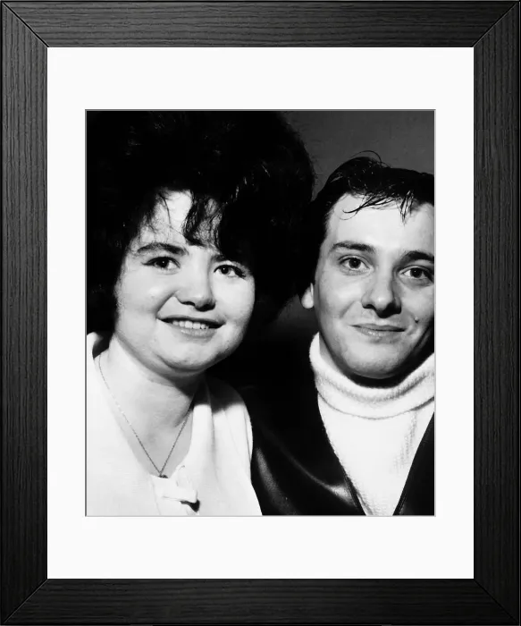 Framed Print : George Hunter 23 year old of 139 Wishart Street Dennistoun with his wife George Hunter Framed Print : George Hunter 23 year old of 139 Wishart Street Dennistoun with his wife George Hunter