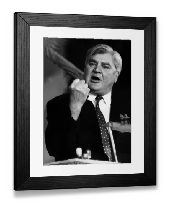 Framed Print : Aneurin Bevan Labour MP giving speech in 1957. Nye Bevan Framed Print : Aneurin Bevan Labour MP giving speech in 1957. Nye Bevan