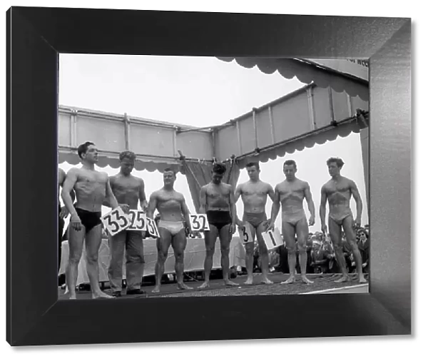 Beefcakes competition at Blackpool 5th August 1958