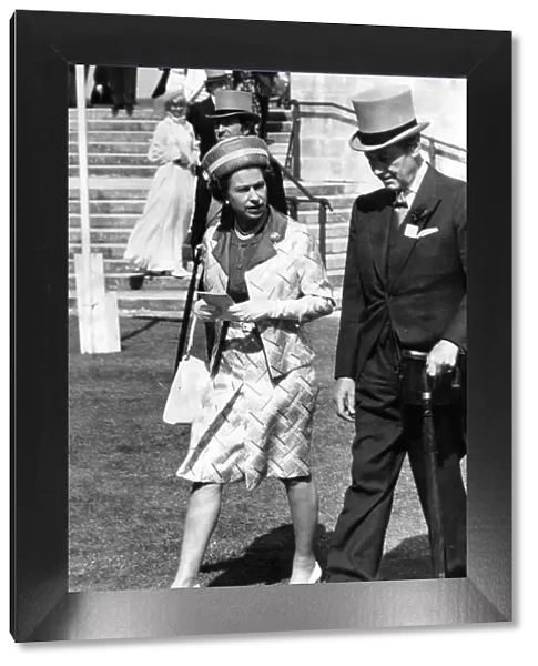 Queen Elizabeth II at Royal Ascot. 18th June 1974