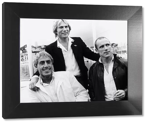 John McVicar at the Cannes film festival with Roger Daltrey