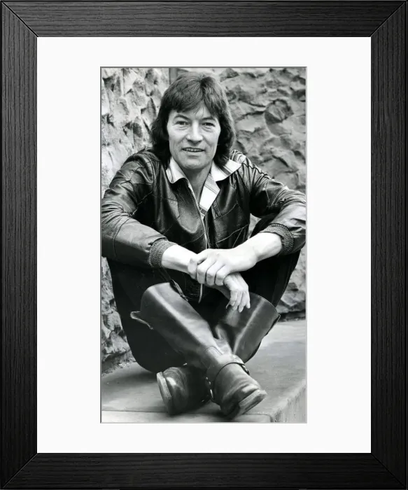 Framed Print : Rock n Roll star Dave Berry. 08 / 03 / 78 Framed Print : Rock n Roll star Dave Berry. 08 / 03 / 78