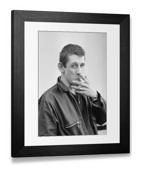 Framed Print : Irish folk singer Shane McGowan April 1987 87 1759 Framed Print : Irish folk singer Shane McGowan April 1987 87 1759