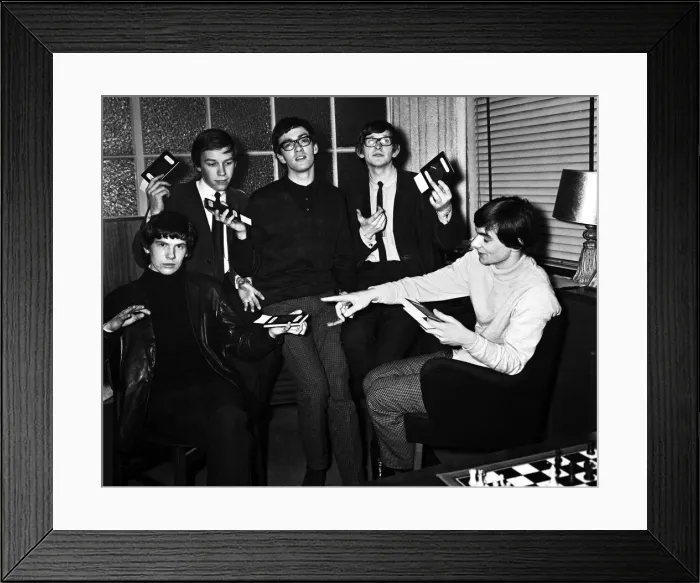 Framed Print : Memebers of The Zombies pop group Rod Argent, Hugh Grundy, Paul Atkinson Framed Print : Memebers of The Zombies pop group Rod Argent, Hugh Grundy, Paul Atkinson