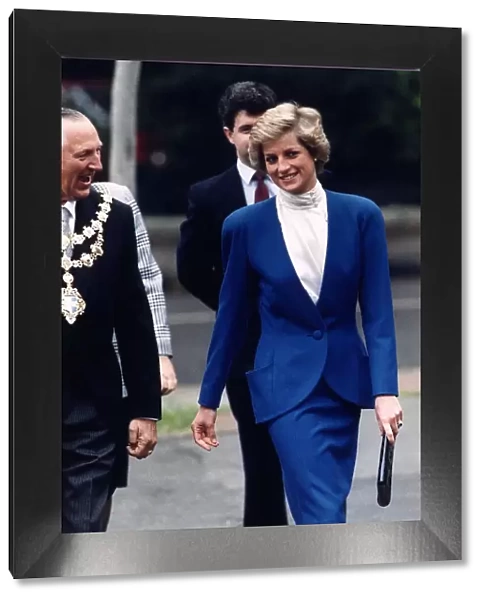Diana, Princess of Wales opened the Splash Leisure and Fitness Centre in Sheringham