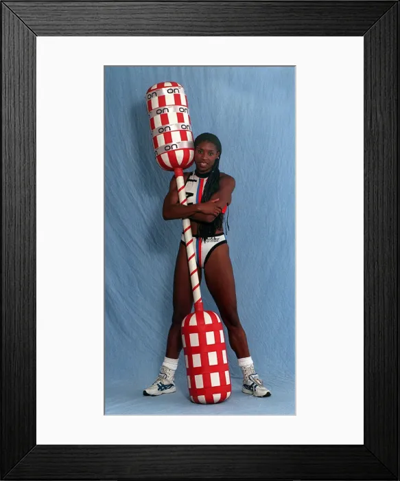 Framed Print : Jenny Stout alias Gladiator Rebel from the television series The Gladiators Framed Print : Jenny Stout alias Gladiator Rebel from the television series The Gladiators