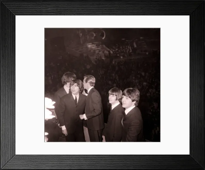 Framed Print : The Beatles 1965 Daily Mirror Golden Ball February 1965 Royal Albert Hall Framed Print : The Beatles 1965 Daily Mirror Golden Ball February 1965 Royal Albert Hall