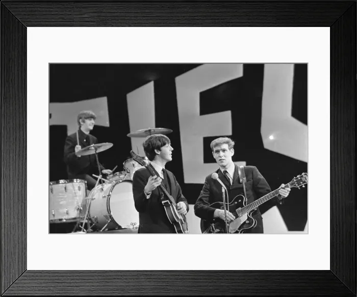 Framed Print : The Beatles in New York rehearse for their appearance on the Ed Sullivan TV Show Framed Print : The Beatles in New York rehearse for their appearance on the Ed Sullivan TV Show