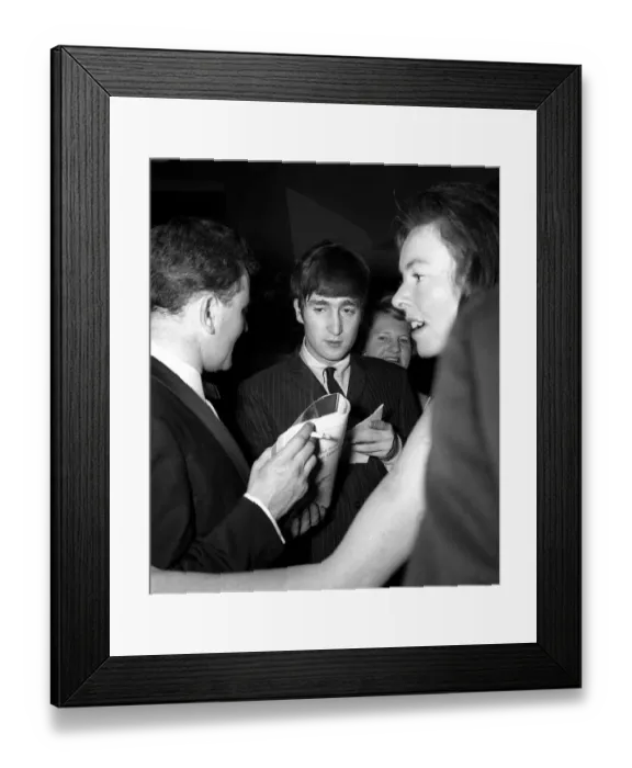 Framed Print : Pop Group The Beatles November 1963 John Lennon, Paul McCartney, Ringo Starr Framed Print : Pop Group The Beatles November 1963 John Lennon, Paul McCartney, Ringo Starr