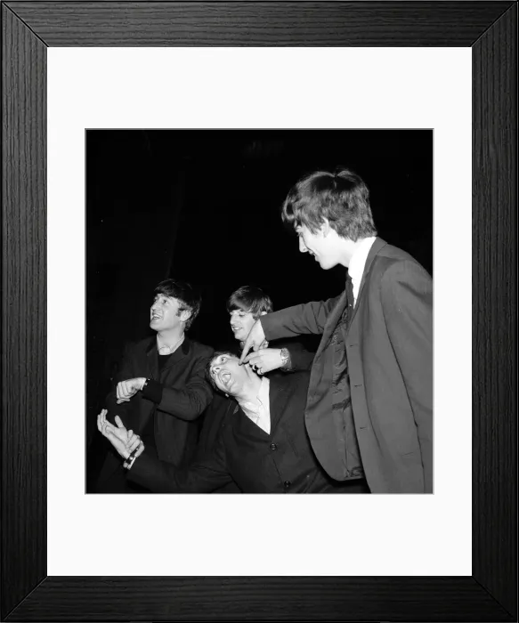 Framed Print : The Beatles Pop Group in Plymouth 13th November 1963. The Beatles - Paul McCartney Framed Print : The Beatles Pop Group in Plymouth 13th November 1963. The Beatles - Paul McCartney