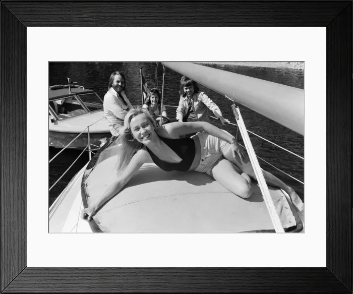 Framed Print : Since winning the Eurovision Song Contest with the song Waterloo Framed Print : Since winning the Eurovision Song Contest with the song Waterloo