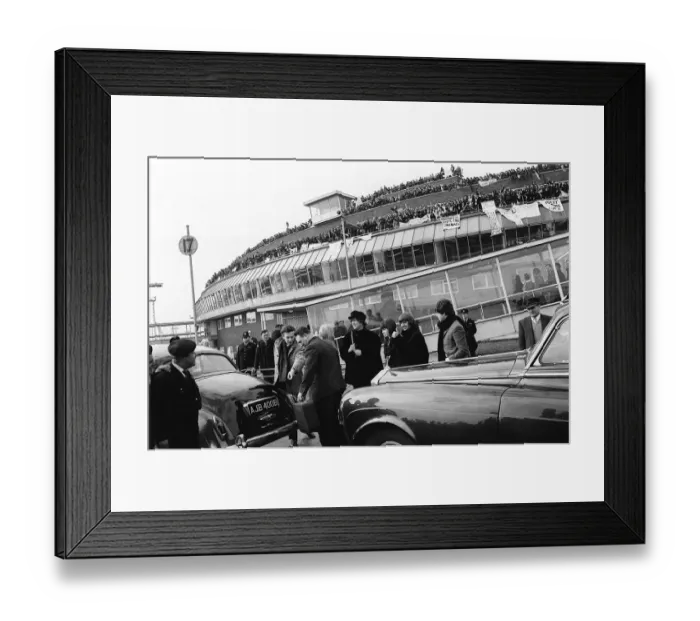 Framed Print : London to Austria 13th March 1965. Two days after arriving back in the UK from Framed Print : London to Austria 13th March 1965. Two days after arriving back in the UK from