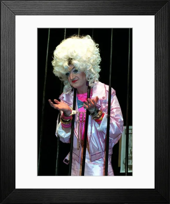 Framed Print : Lily Savage stars in Prisoner cell block H the musical Framed Print : Lily Savage stars in Prisoner cell block H the musical