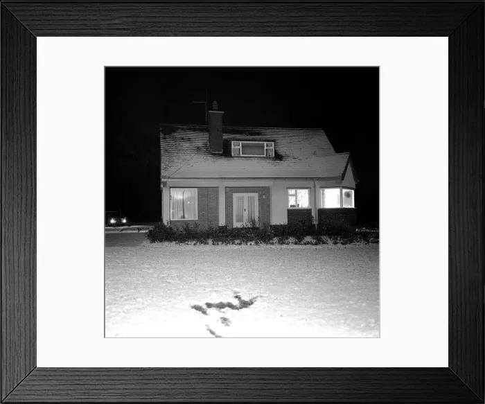 Framed Print : The house in Pewterspeare Lane, Warrington Lancashire that Beatle