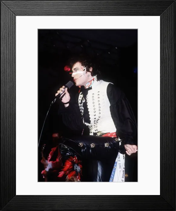 Framed Print : Adam and The Ants in Concert October 1981 - Stuart Goddard Framed Print : Adam and The Ants in Concert October 1981 - Stuart Goddard